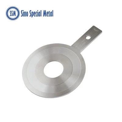 Placa d'orifici Monel K500 250-500 AARH